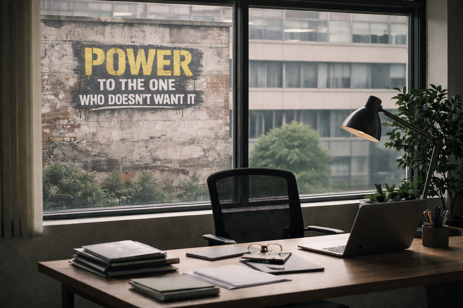 Power to the One Who Doesn’t Want It